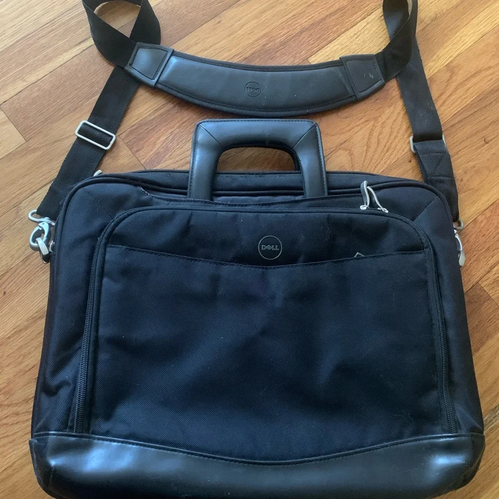DELL Laptop Shoulder bag with Handles, Crossbody Bag with a lot of space and sto